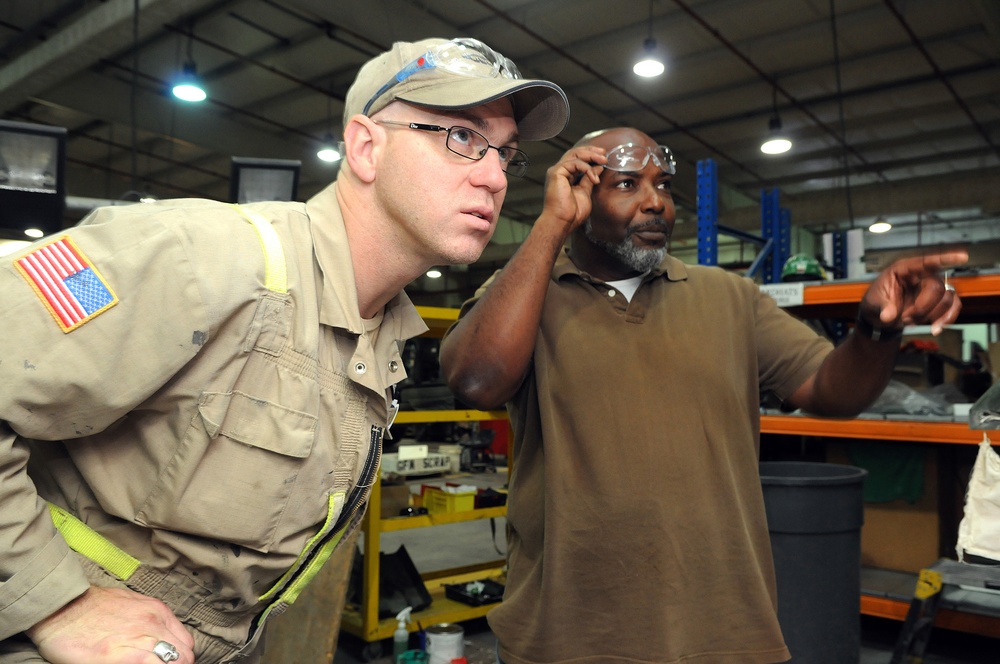 Qatar Site Repairs 200th Stryker
