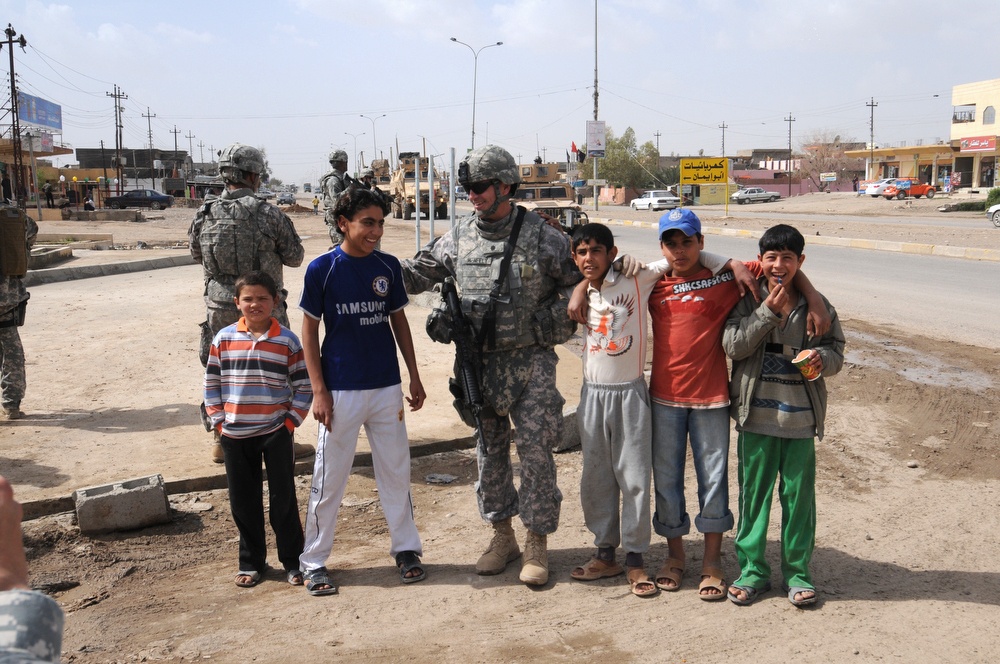 Patrol in Kirkuk, Iraq