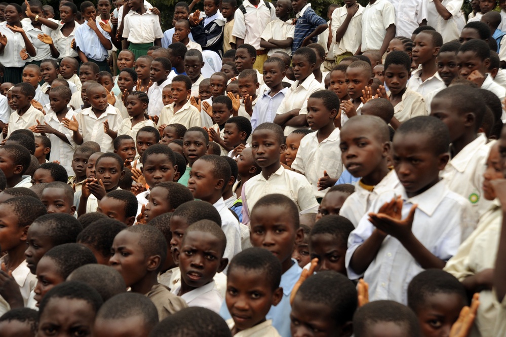 Urambo water well dedication in Tanzania