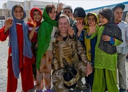 International Security Assistance Force members make a difference to local orphanage