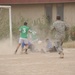 Soccer at Joint Security Station Obaidey