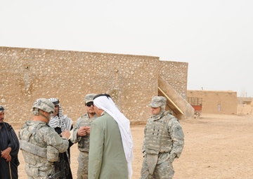 Route Reconnaissance Mission Outside of Basher, Iraq