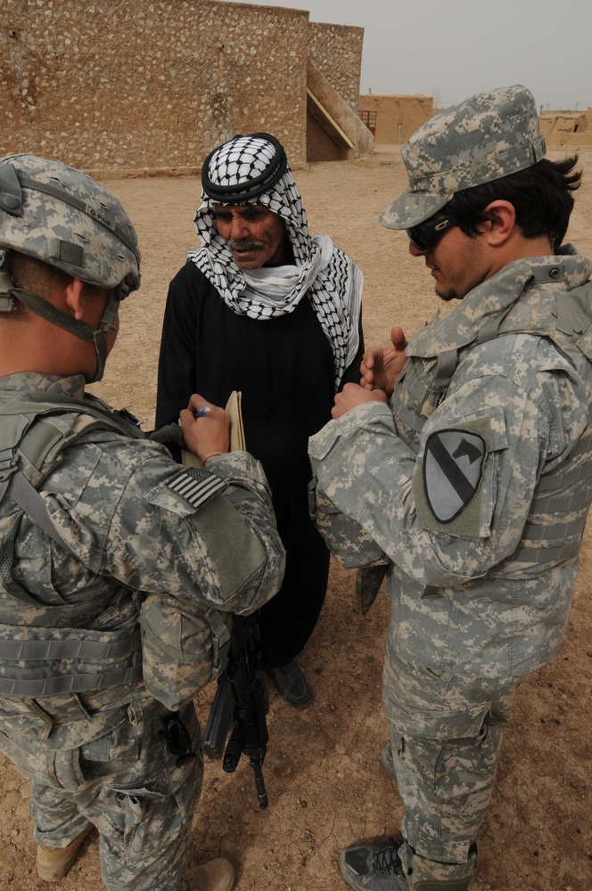 Route Reconnaissance Mission Outside of Basher, Iraq