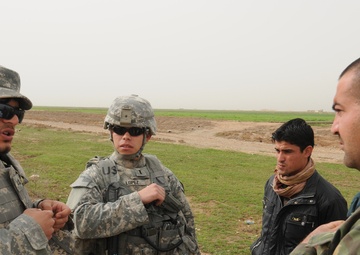Route Reconnaissance Mission Outside of Basher, Iraq