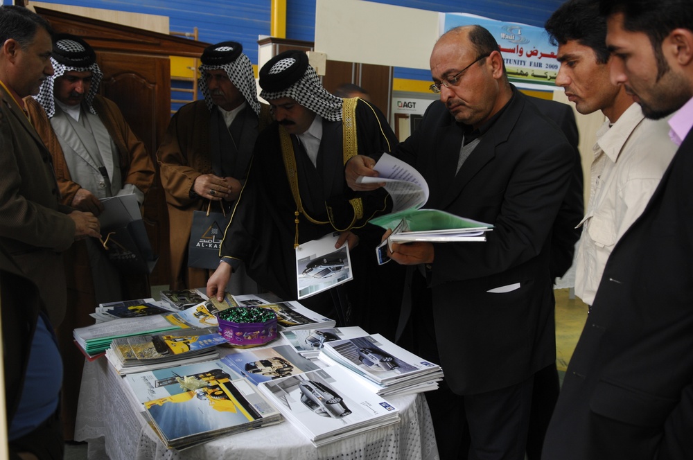 Opportunity Fair in Al Kut, Iraq