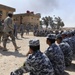 Iraqi national police officers train at headquarters in Rumaylah