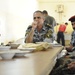 Iraqi national police officers train at headquarters in Rumaylah