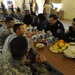 Iraqi national police officers train at headquarters in Rumaylah