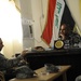 Iraqi national police officers train at headquarters in Rumaylah