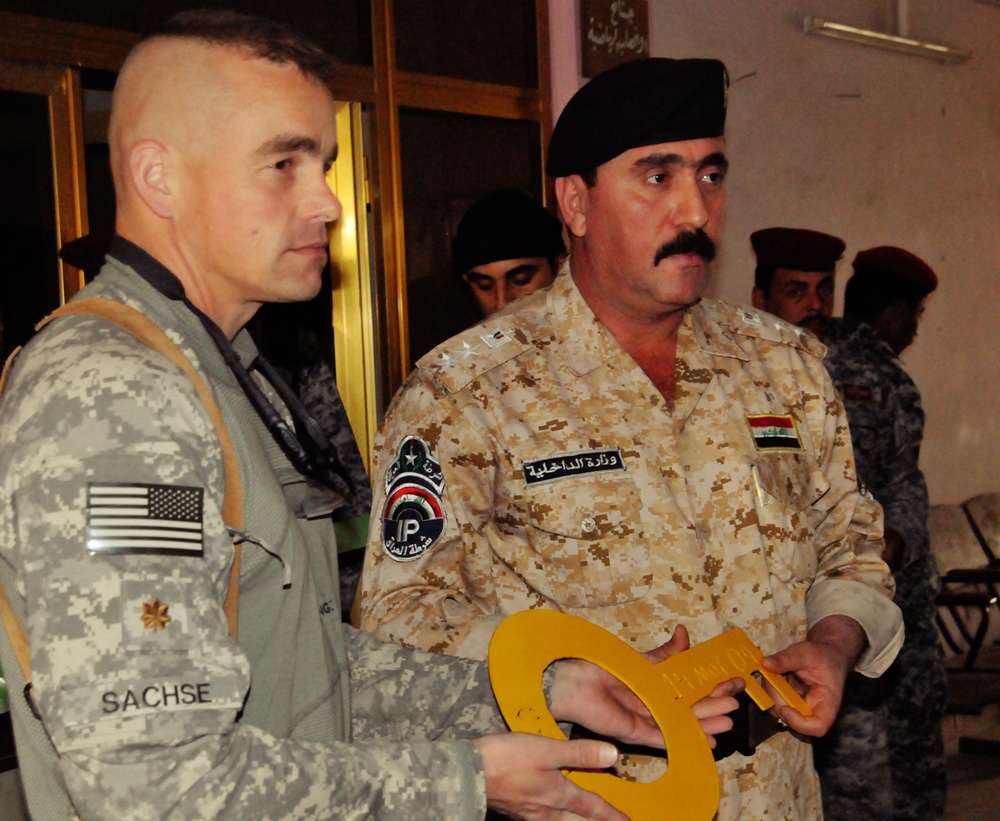 Iraqi Security Forces Take Helm of Joint Security Station 2 in Diwaniya
