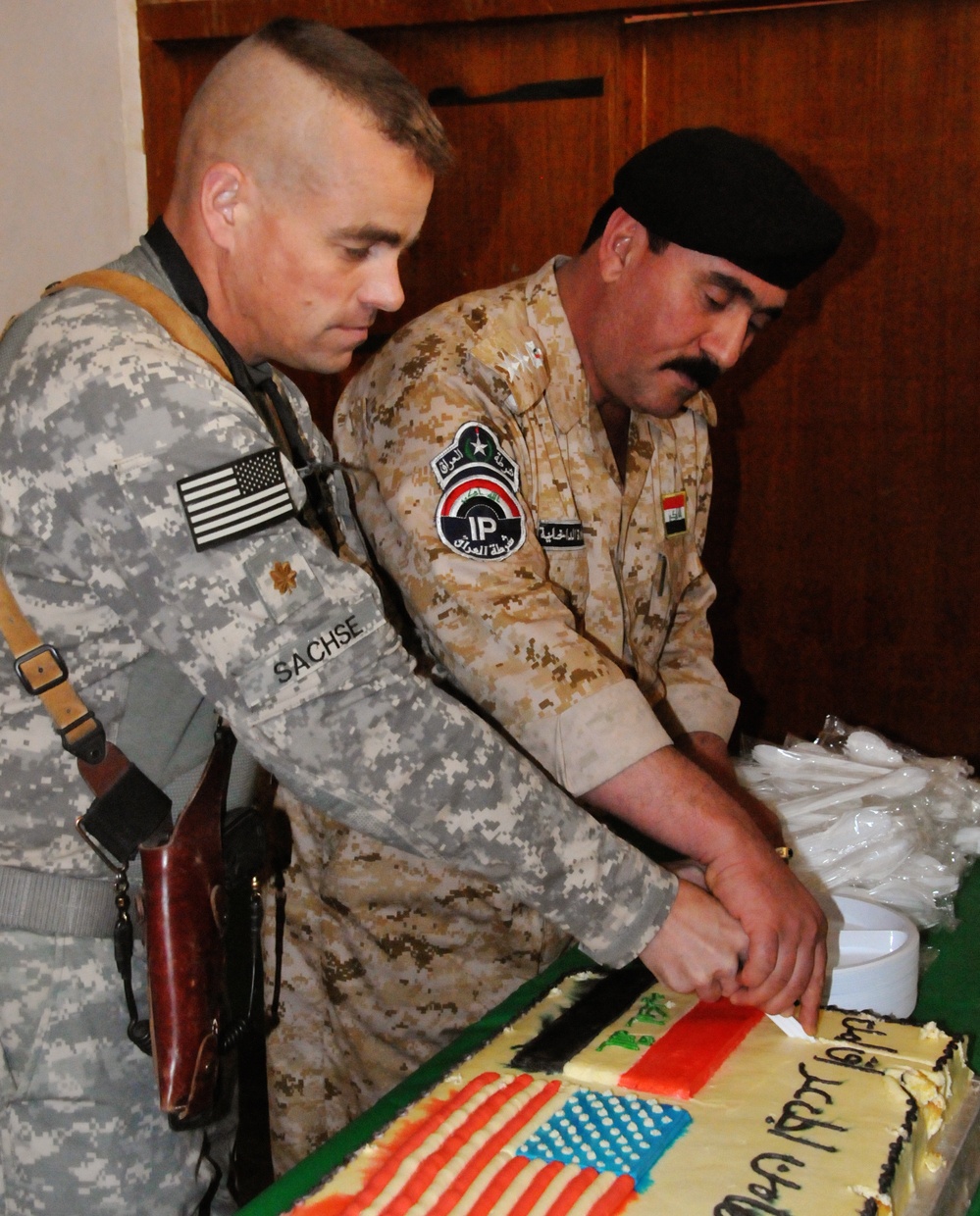 Iraqi security forces take helm of Joint Security Station 2 in Diwaniya