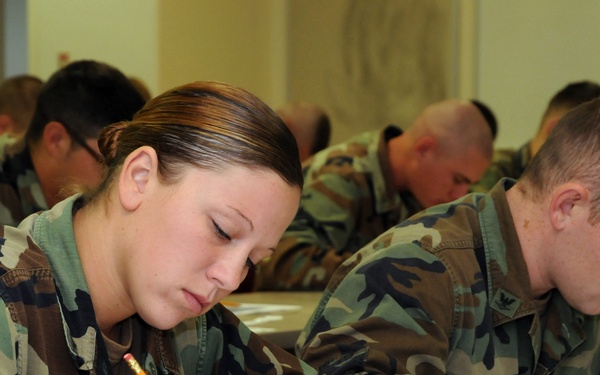Test taking in Japan