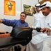 Soldiers Reveal Motorcycle Safety Trainer in Qatar