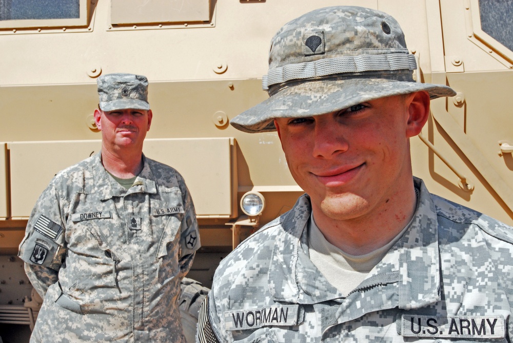 Father and Son Deploy Together