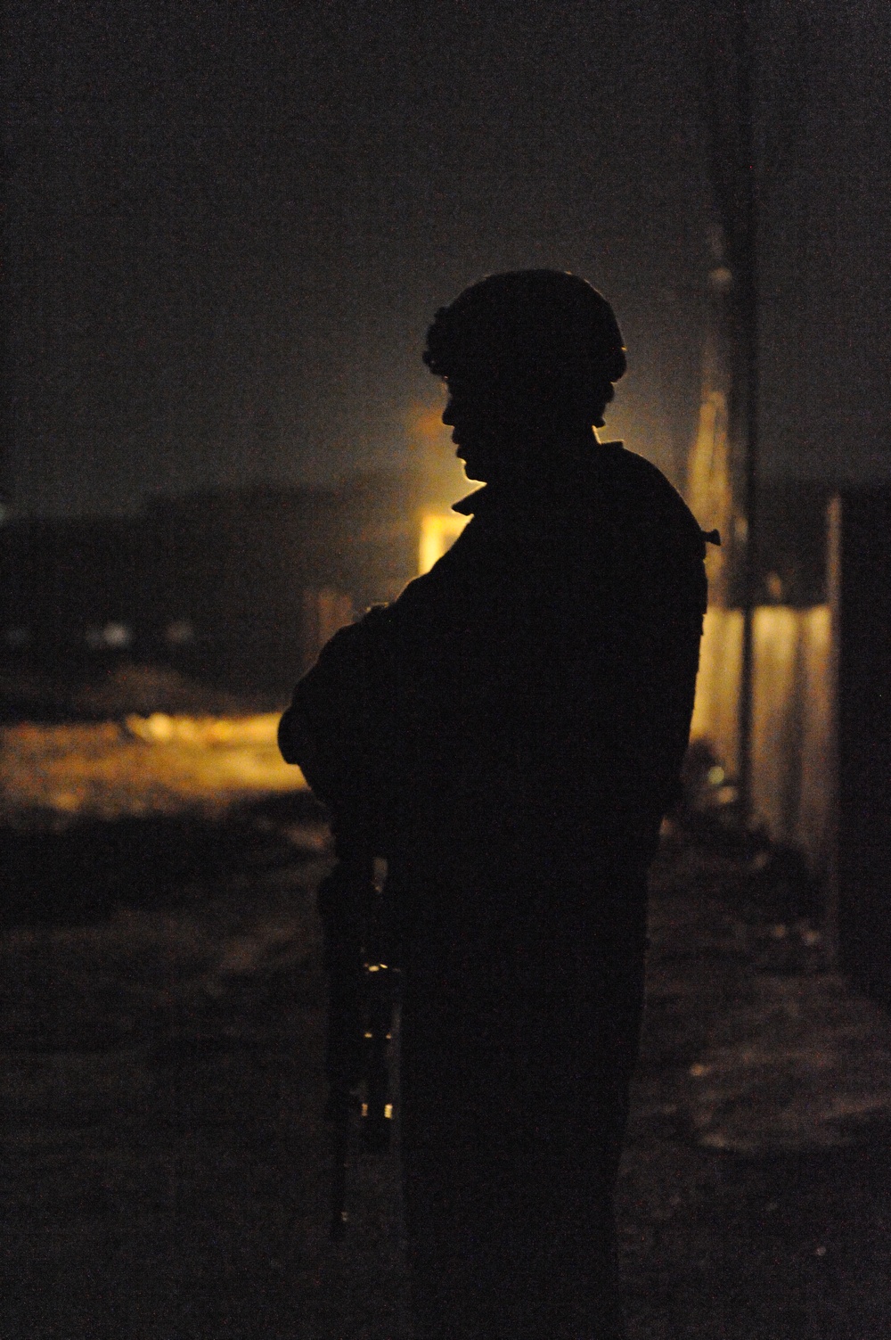 Patrol in Baghdad, Iraq