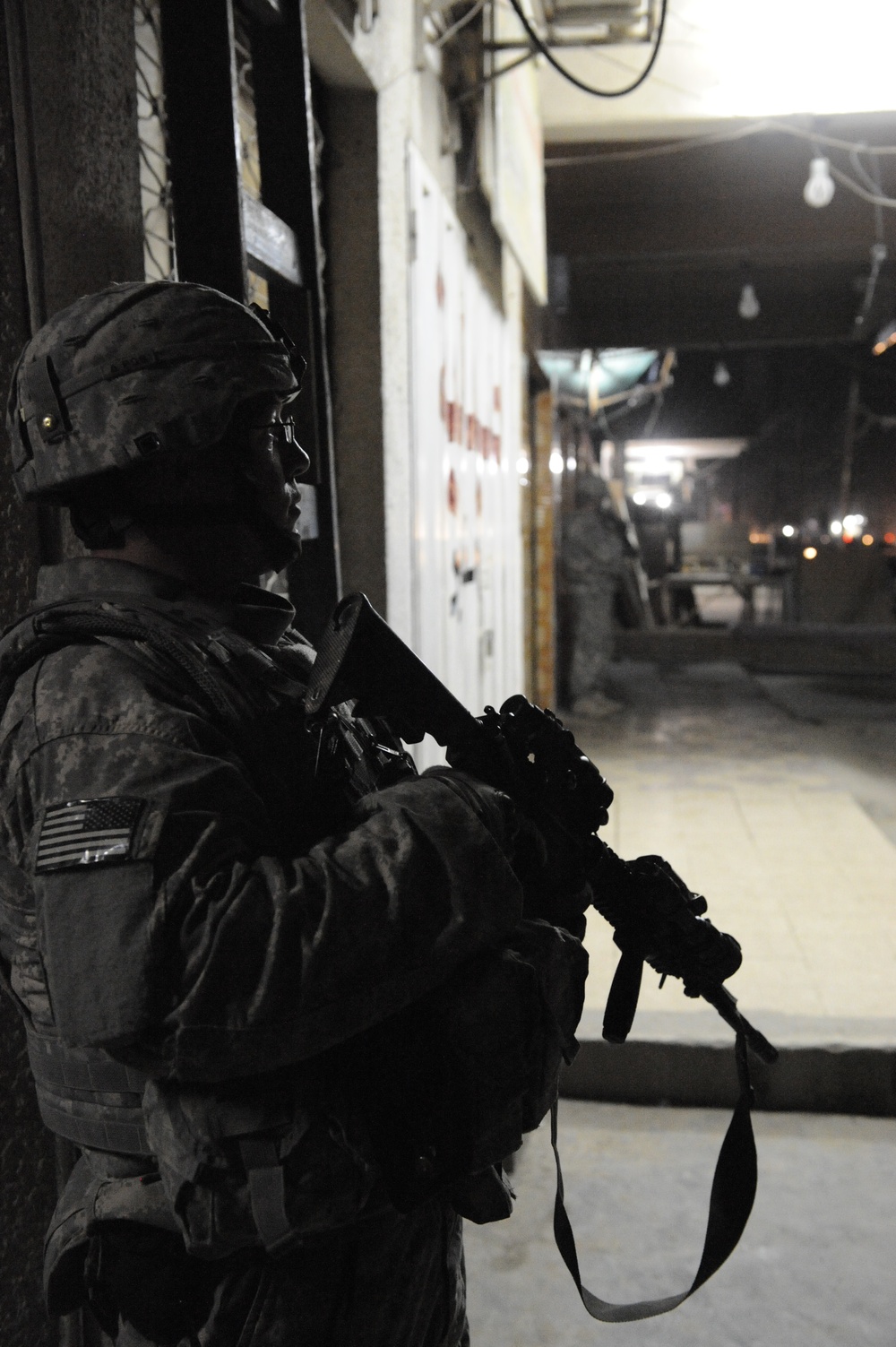 Patrol in Baghdad, Iraq