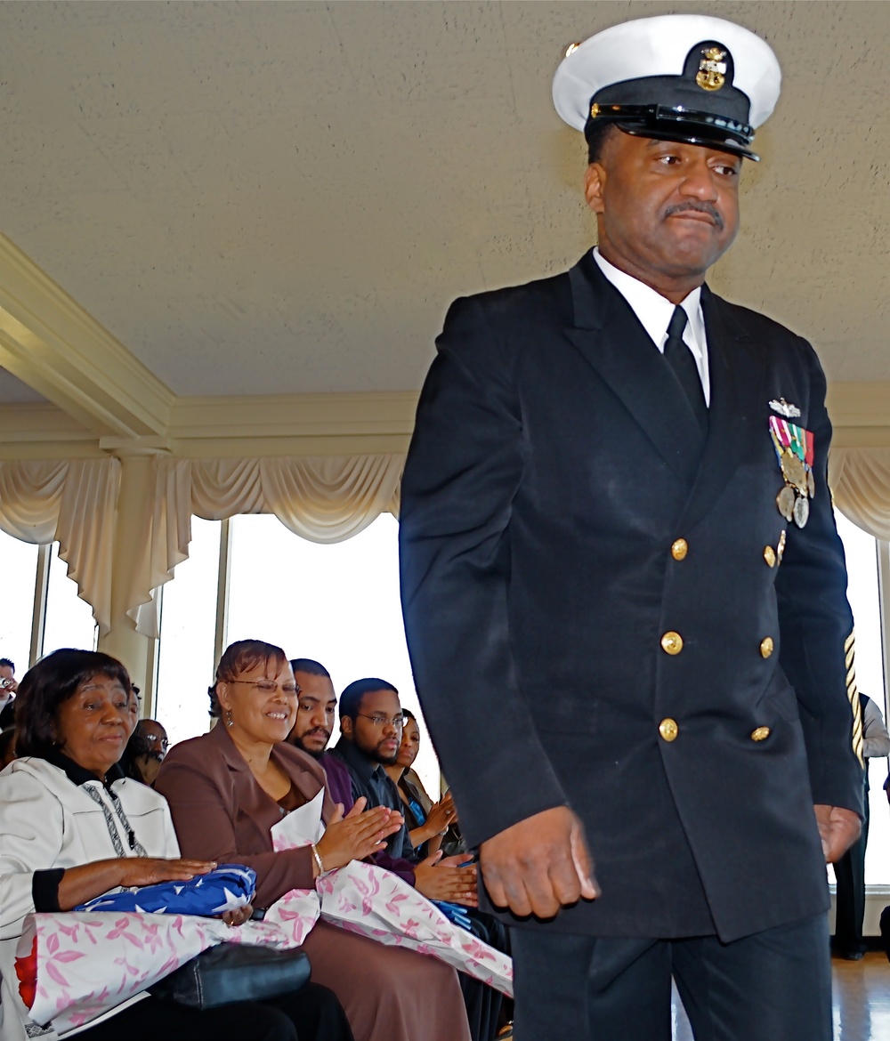 Retirement Ceremony at the Grosse Pointe War Memorial