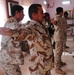 Iraqi Soldiers train on detainee operations