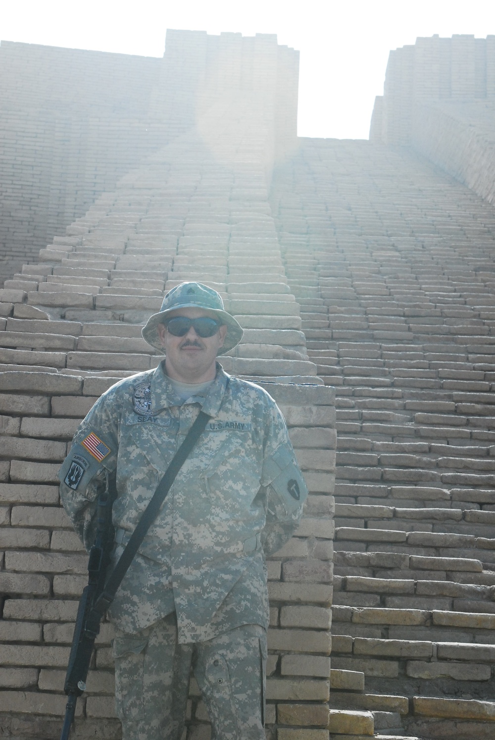 Fort Worth, Texas Soldier Tours Iraqi Ancient Grounds