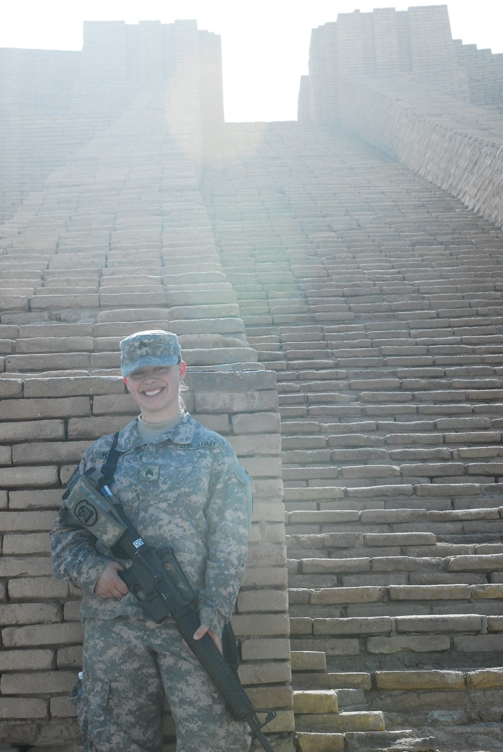 Ames, Iowa Soldier Tours Iraqi Ancient Grounds