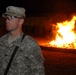 Bonfire Ceremony at Forward Operating Base Kalsu, Iraq