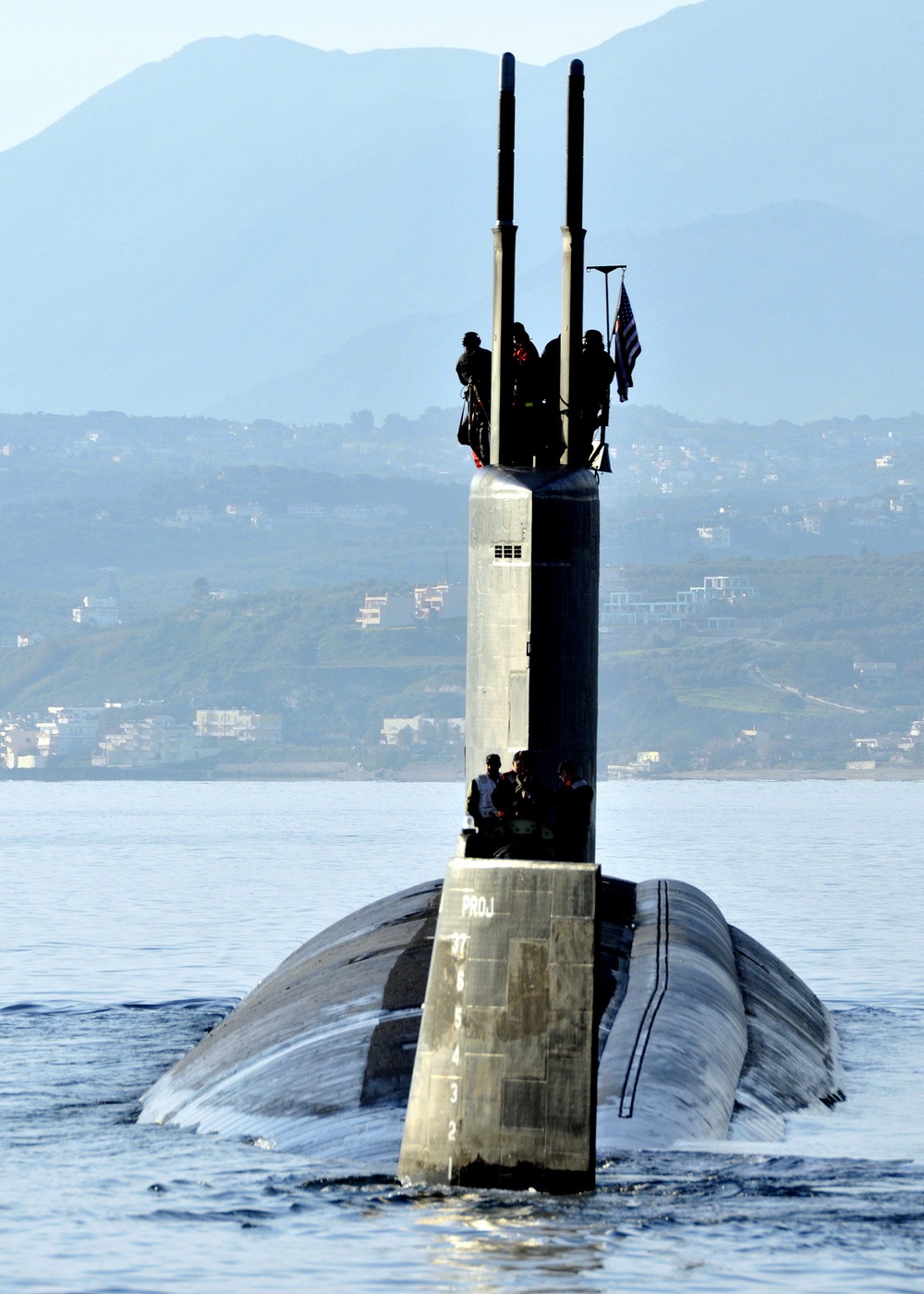 USS Scranton routine port visit