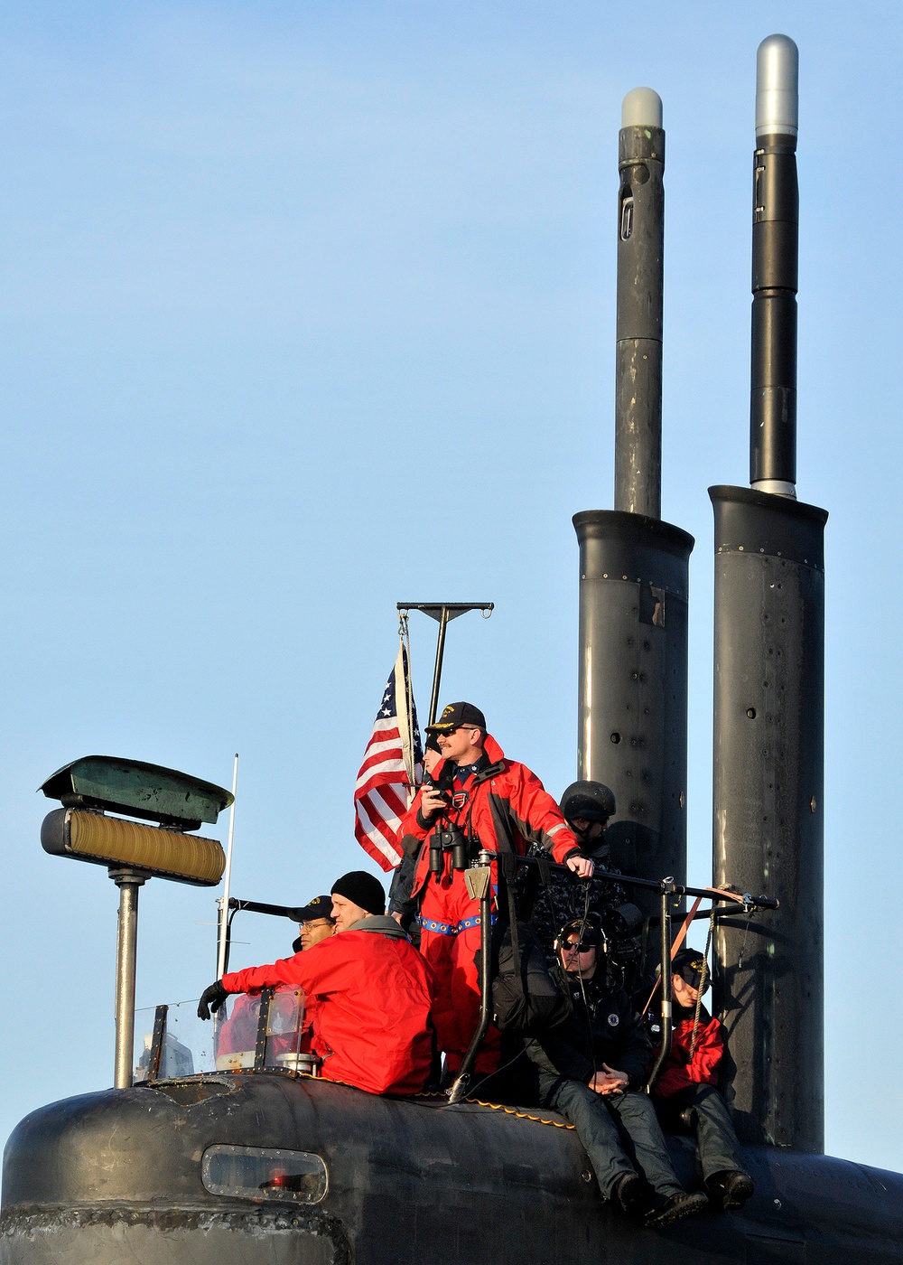 USS Scranton routine port visit