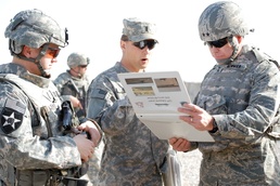 Adjutant General of Virginia visits 180th Engineer Company in Iraq