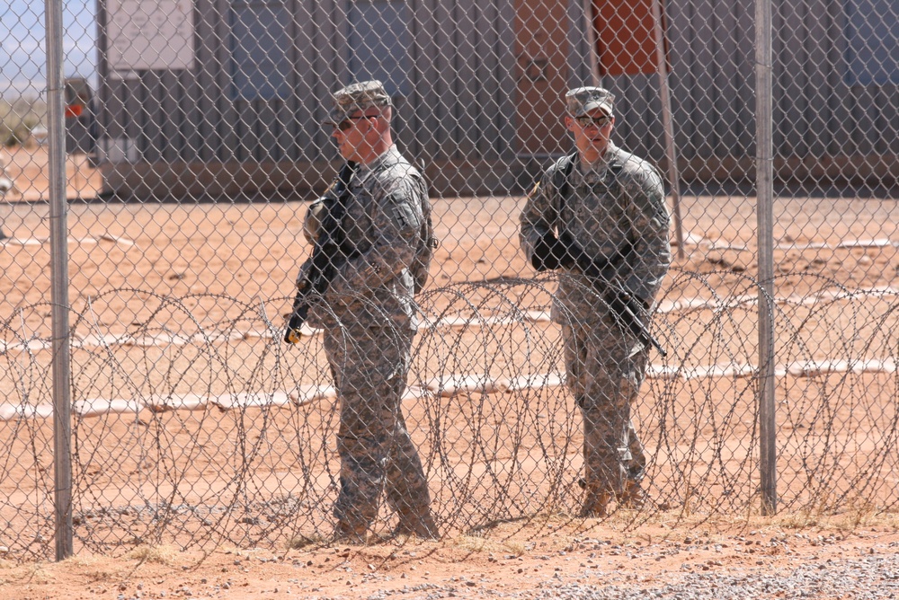 Military Police Train Wisconsin Guard