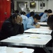 Exam time aboard USS Ronald Reagan