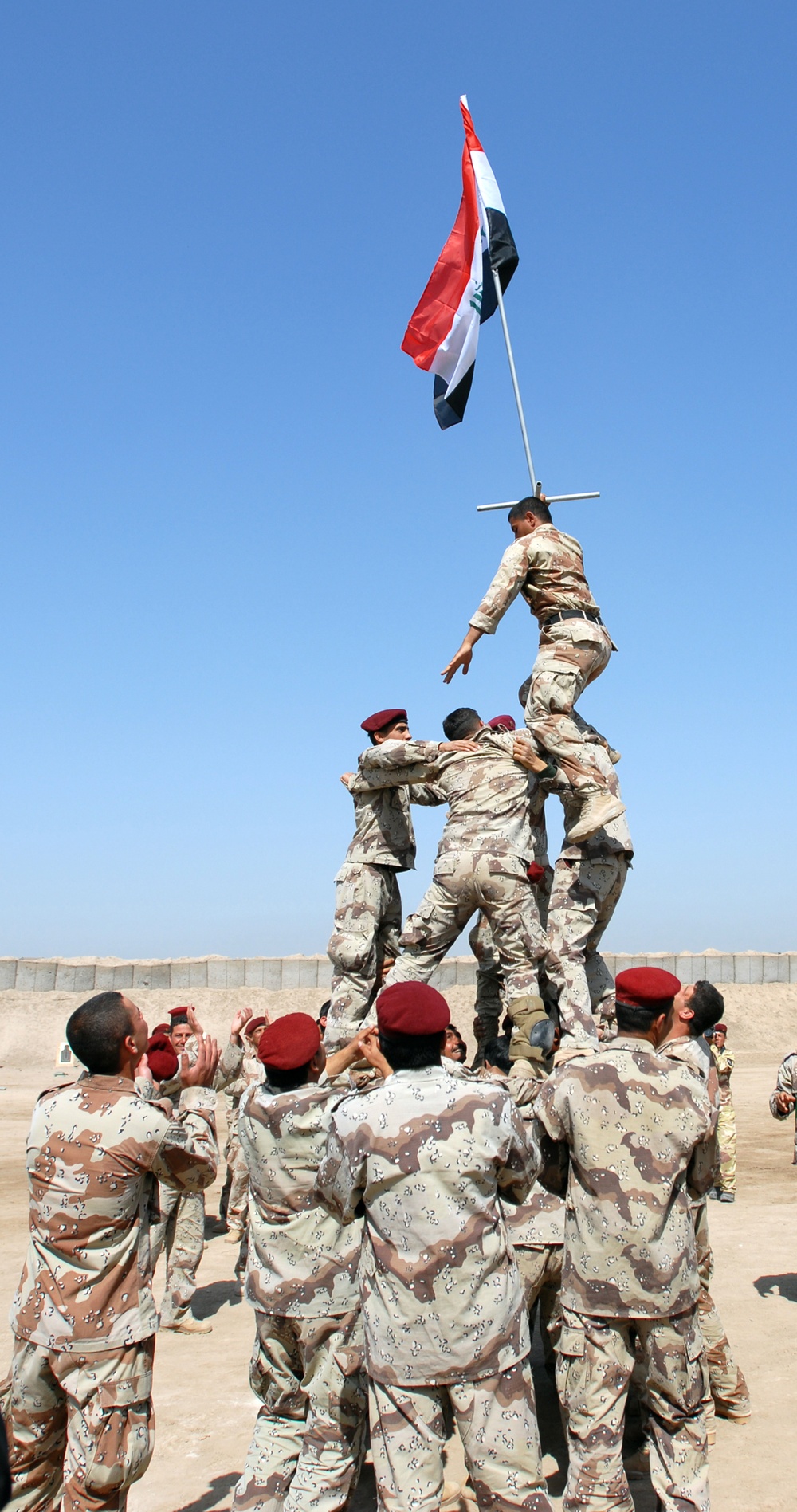 Iraqi Special Operations Forces Soldiers Perfect Convoy Skills