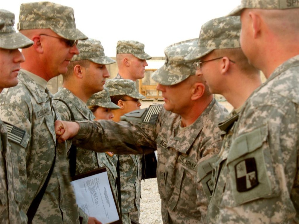 287th Sustainment Brigade Promotes