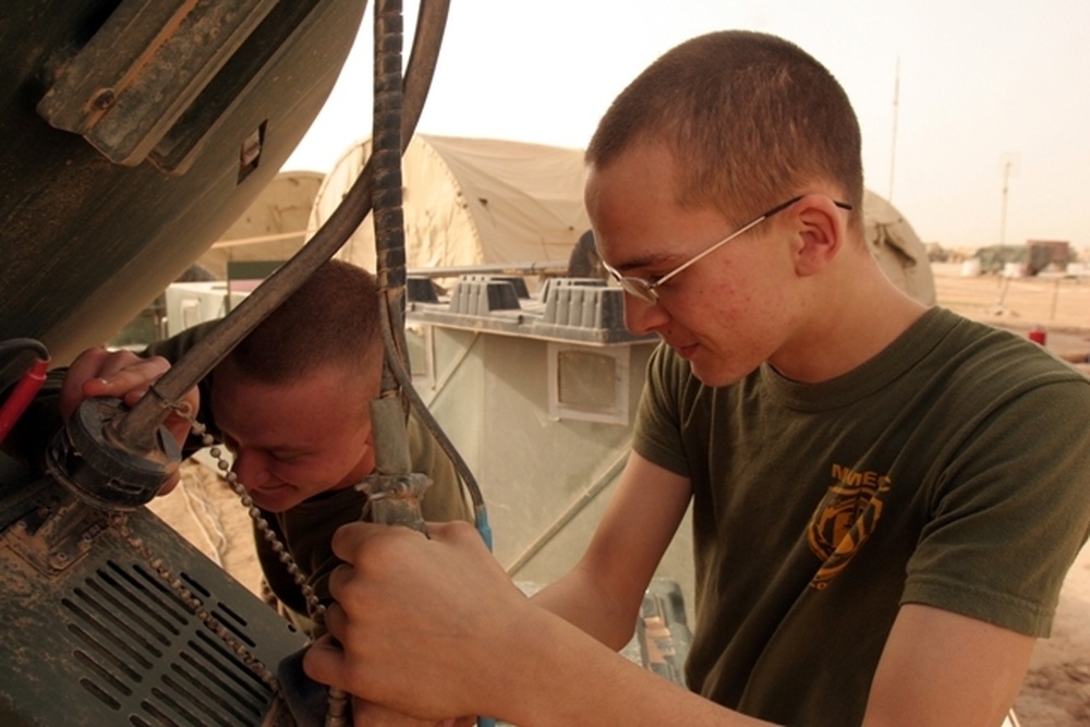 DVIDS - News - Team of three keeps desolate base in touch with the world