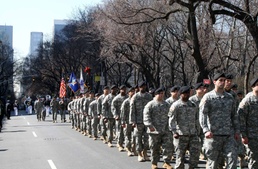 New York National Guard to Step Off with City's Saint Patrick's Day Parade - Fighting 69th Celebrates Homecoming for more than 300 Troops