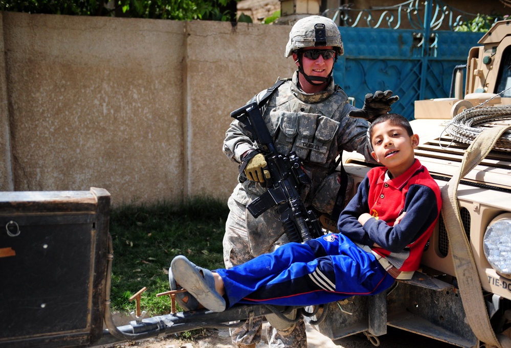 Patrol in Baghdad