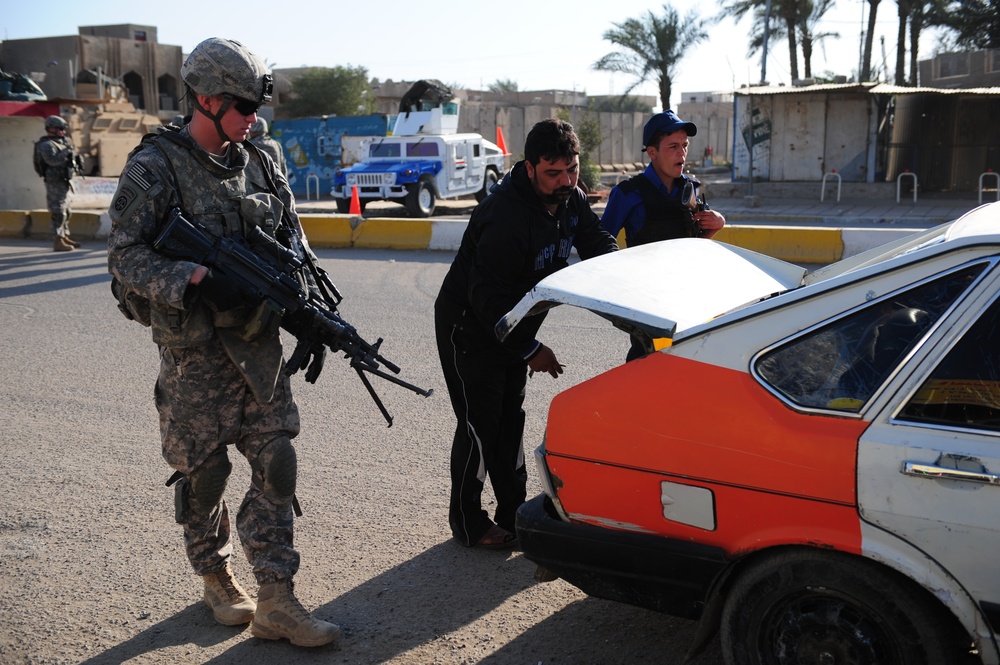 Patrol in Baghdad