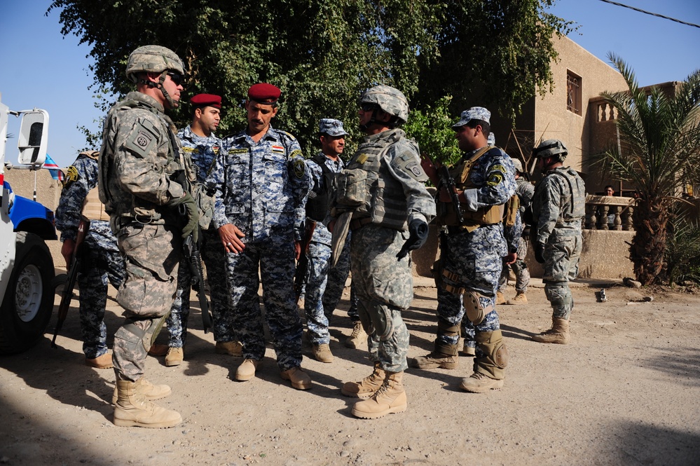 Patrol in Baghdad