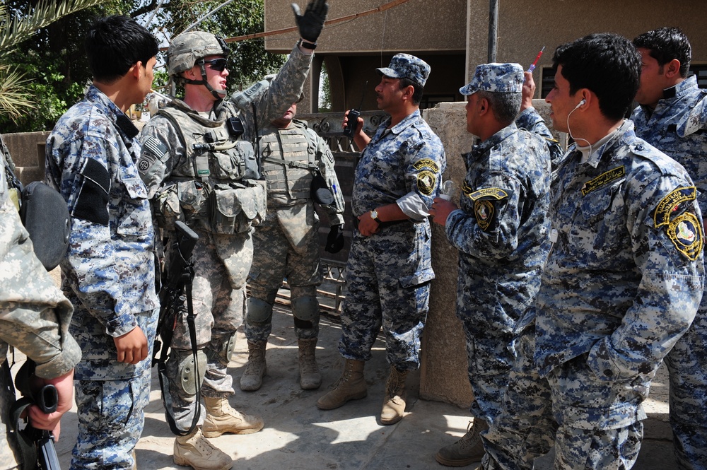 Patrol in Baghdad