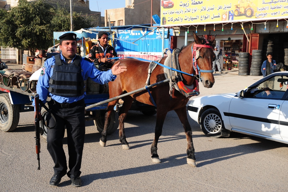 Patrol in Baghdad