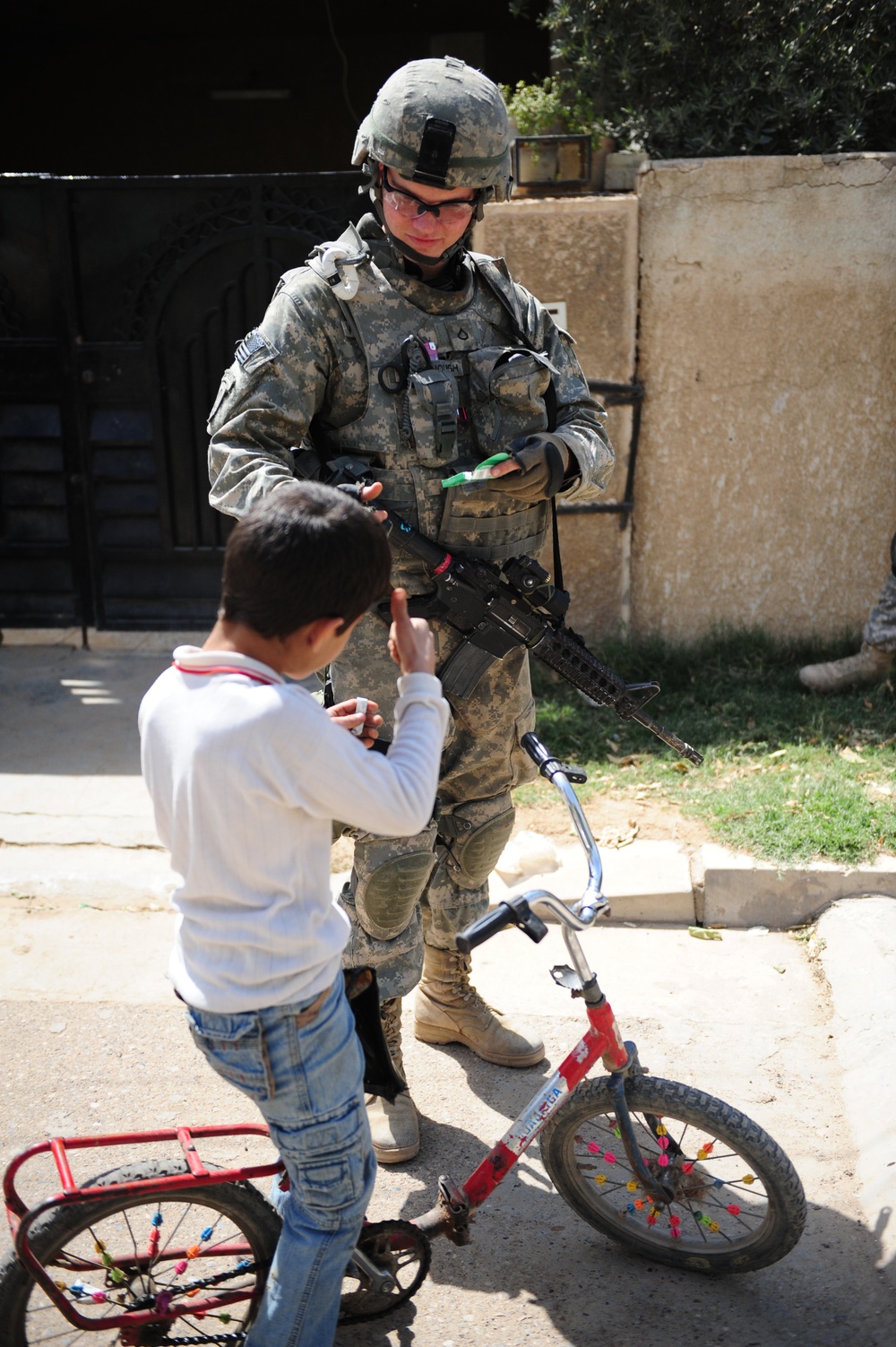 Patrol in Baghdad