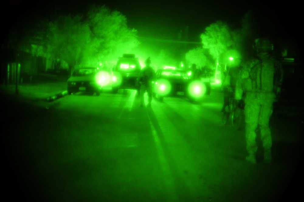 Patrol in Baghdad