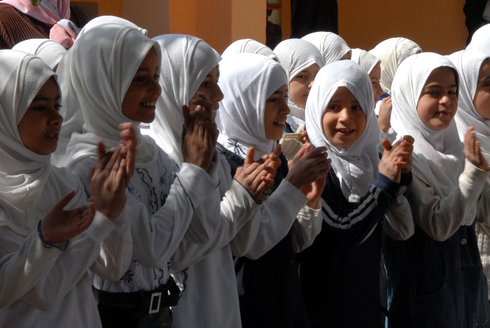 School opening in Tunis