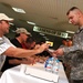 Baseball Legends Visit Qatar Base