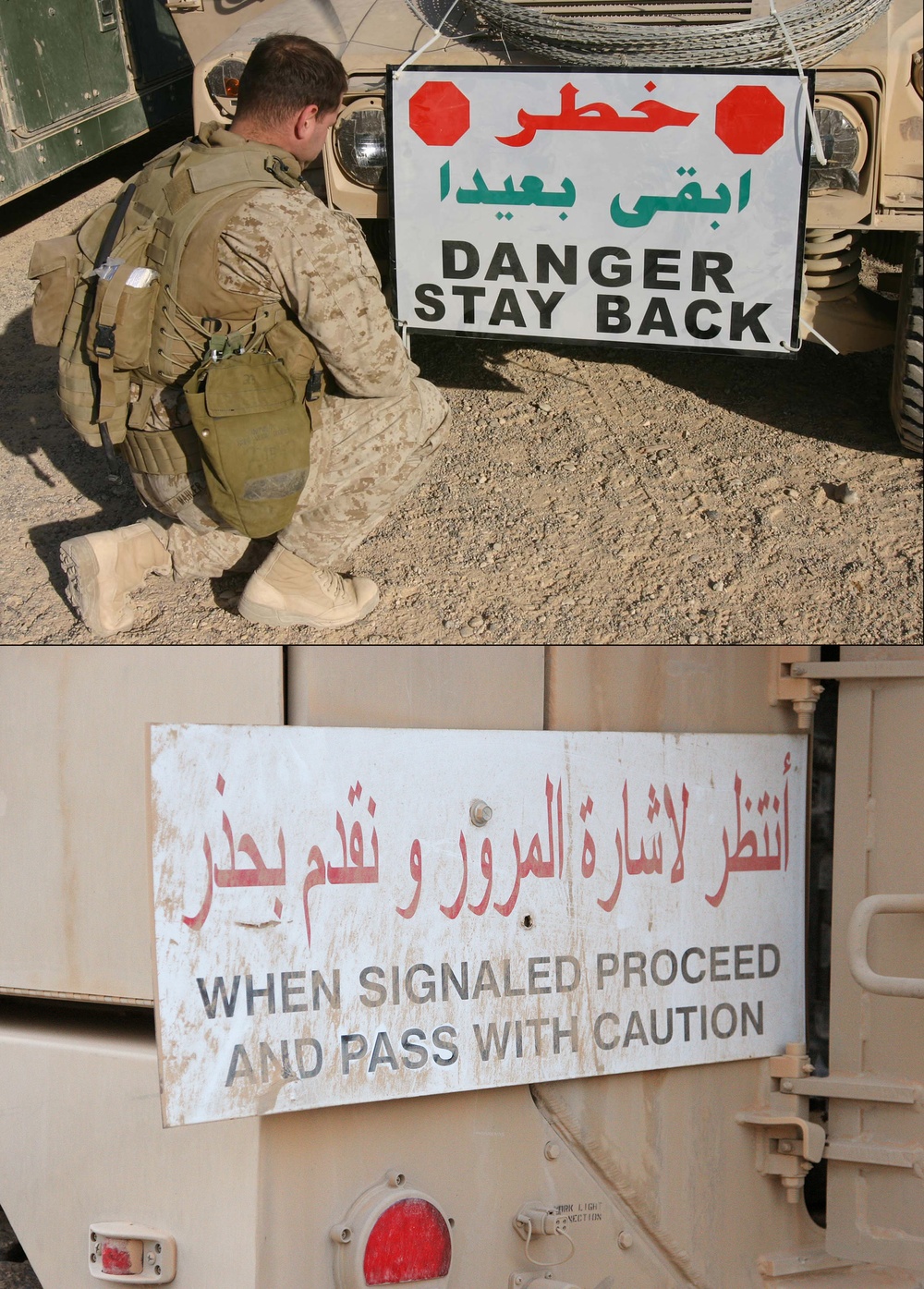 On the Roads of Al Anbar Province With Truck Company