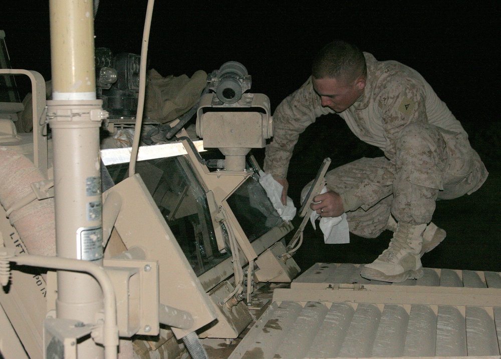 On the Roads of Al Anbar Province With Truck Company