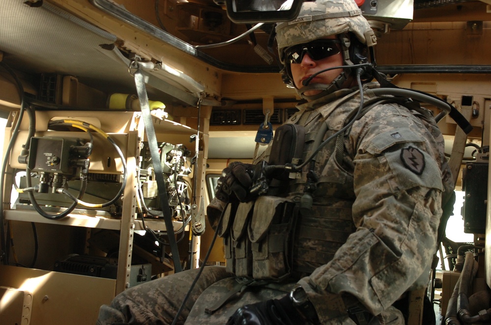 Soldiers Perform Routine Maintenance