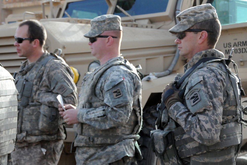 81st Brigade Combat Team at Camp Ramadi