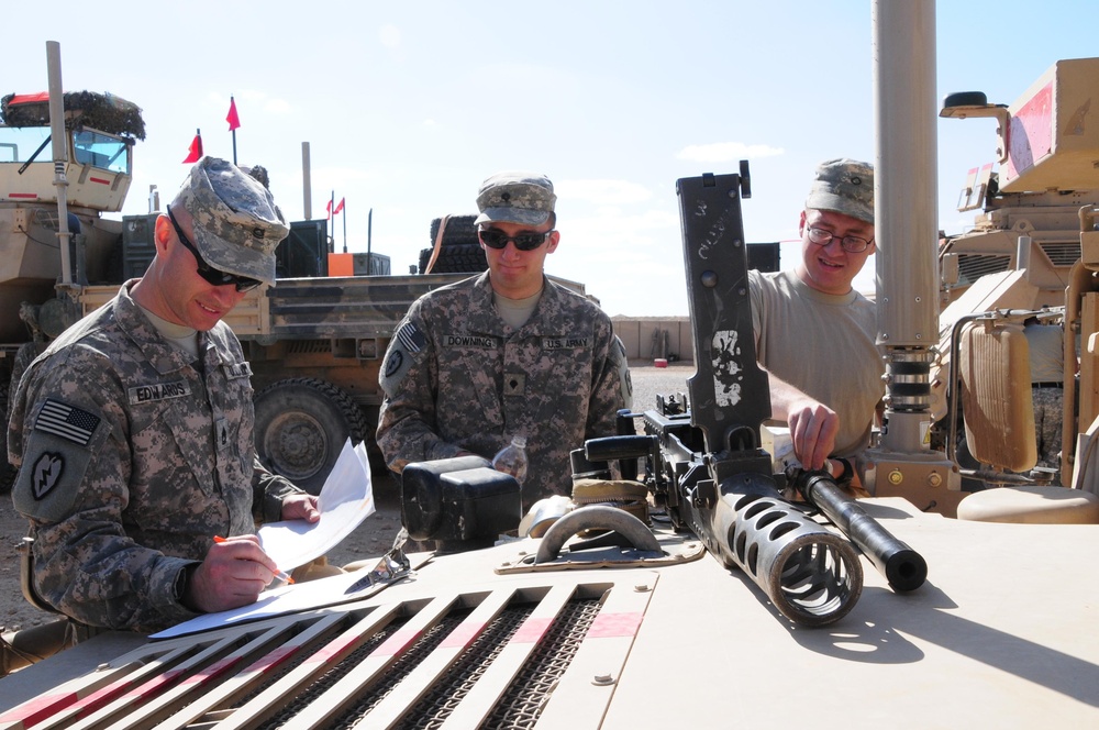 81st Brigade Combat Team at Camp Ramadi