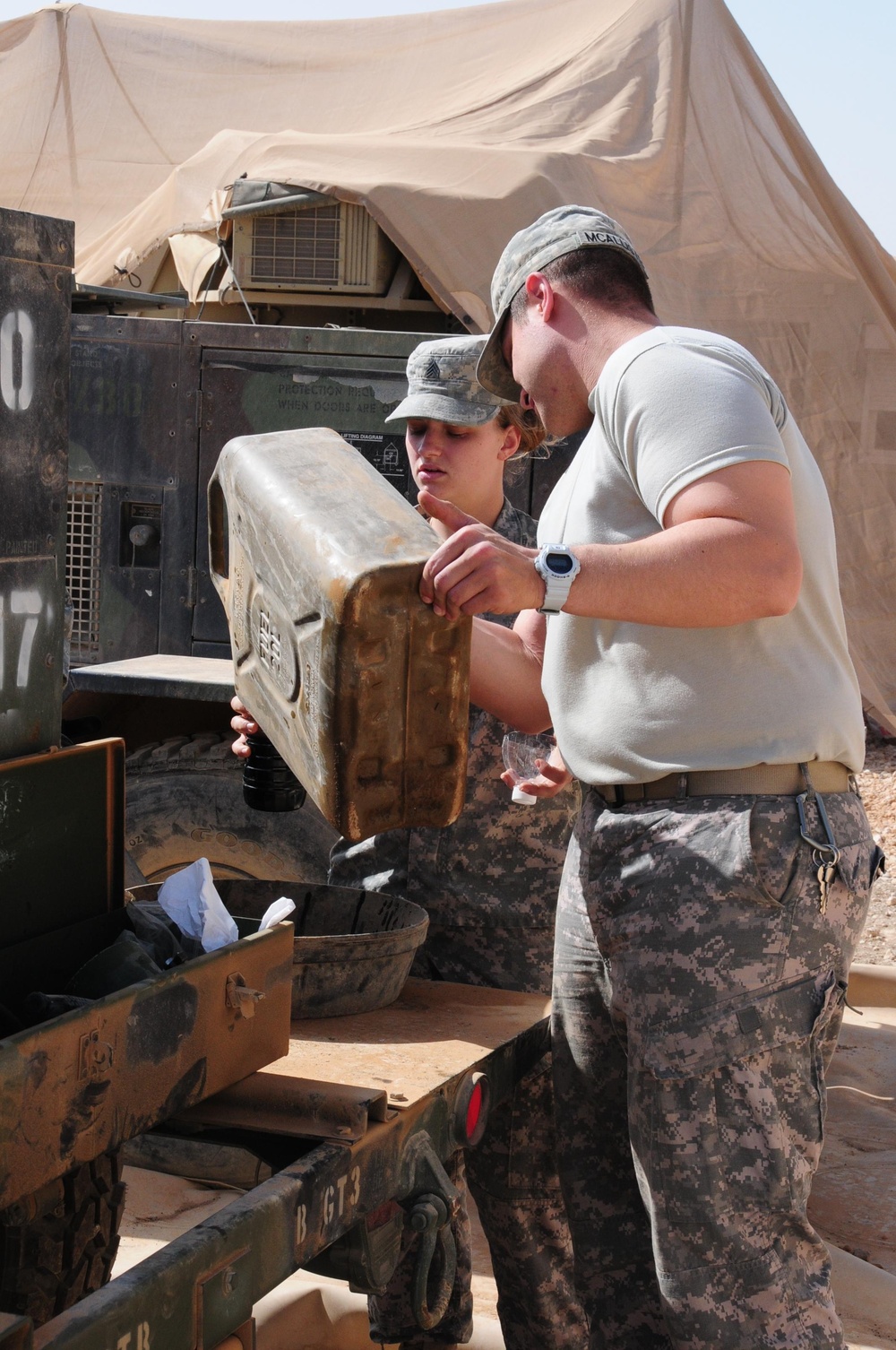 81st Brigade Combat Team at Camp Ramadi