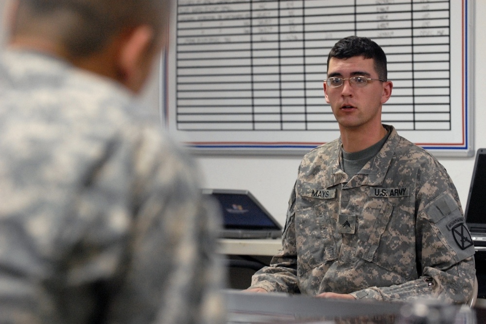 Troops compete for non-commissioned officer, Soldier of the Month
